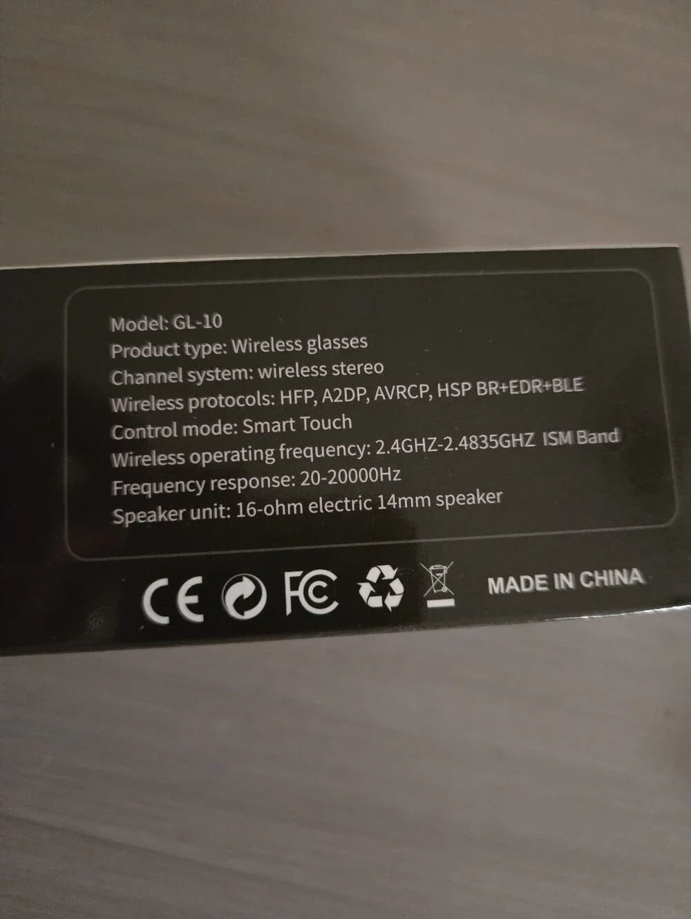 New GL-10 Smart Glasses
